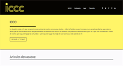 Desktop Screenshot of iccc.es